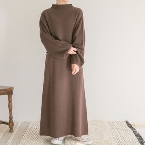 アイテムズアーバンリサーチ ショートニットセットワンピース