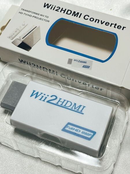 【新品】Wii HDMI 変換 アダプター 変換器 コンバーター ウィー ゲーム テレビ PCモニター Nintendo 任天堂