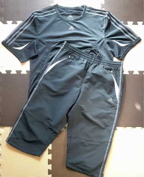 アディダス スポーツTシャツ・ハーフパンツ 上下セット Lサイズ