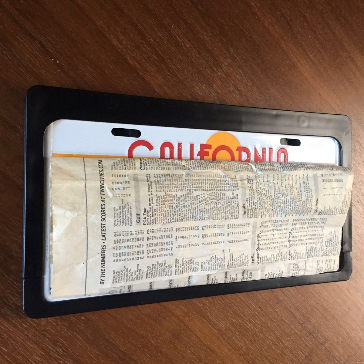 US アメリカ 北米 ナンバー 土台 ブラケット ライセンス プレート 枠 フレ