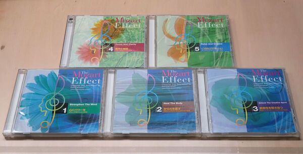 The Mozart Effect モーツァルト セラピーシリーズ 1〜5 ドン・キャンベル クラシック 6CD