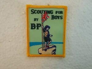 ボーイスカウト スカウティングフォーボーイズ BP 山登り イギリス国旗 ワッペン パッチ /ガールスカウト 制服 ビンテージ アウトドア V45