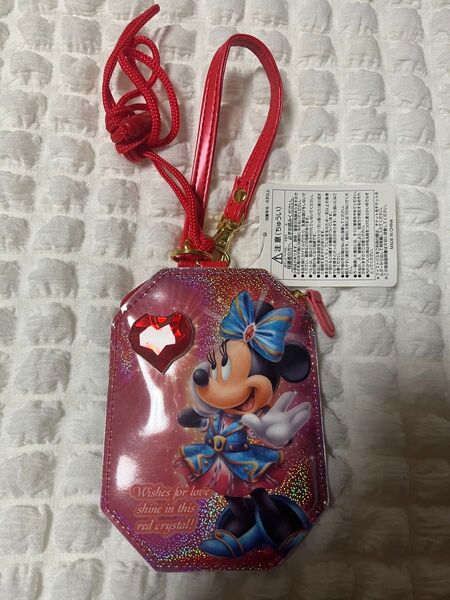 ディズニーシー 15周年 ミニー パスケース コインケース