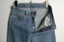 90's アメリカ製 Levi's リーバイス 501 デニムパンツ (w28) USA製 90年代_画像5