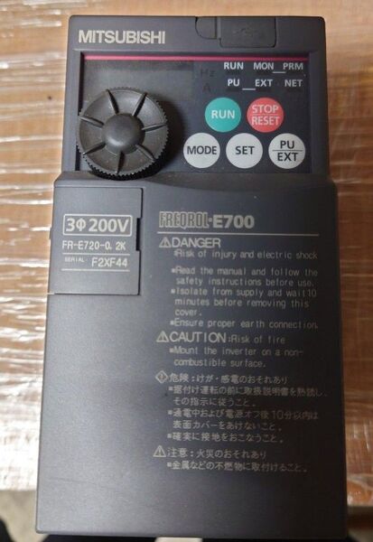 三菱電機 FR-E720-0 インバーター