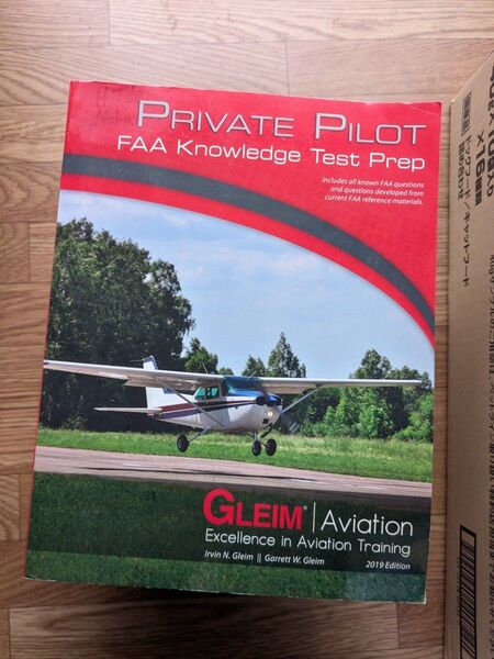 【未使用】PRIVATE PILOT FAA Knowledge Test Prep, GLEIM, Aviation 航空書籍