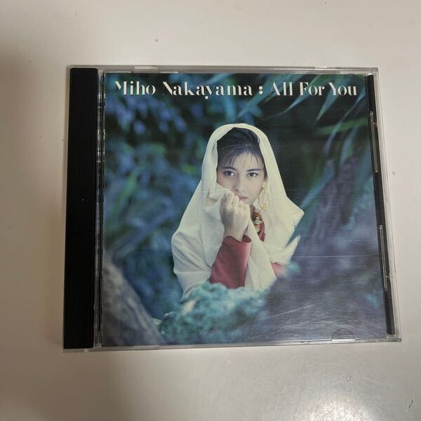 中山美穂 / ALL FOR YOU(廃盤)