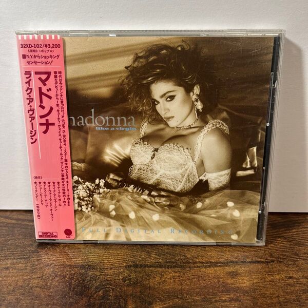 マドンナ CD ライク ヴァージン シール帯