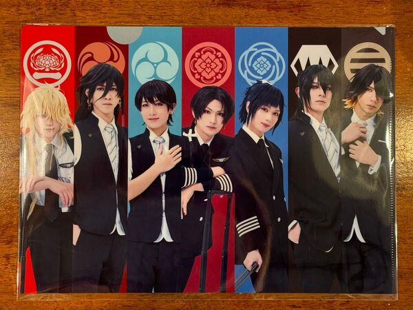刀剣乱舞 刀ステ 心伝 クリアファイル スターフライヤー 北九州 スタンプラリー
