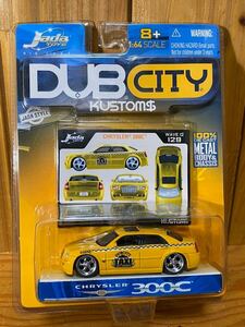 JADA 1/64 KUSTOMS chryslera 300C TAXI