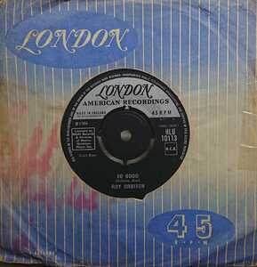 ☆特選☆ROY ORBISON/SO GOOD'1966UK LONDON 7INCH