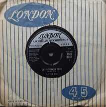 ☆特選☆LITTLE EVA/LET'S TURKEY TROT'1963UK LONDON 7INCH_画像1