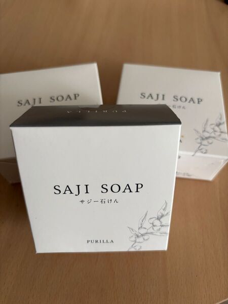 SAJI SOAP ピュリラサジー石けん 植物性由来原料の無香料・無着色・石油系界面活性剤フリー
