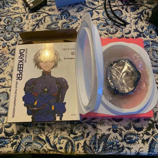 radio Eva リラックスプラスデイキーパー パチンコ雑誌コラボモデル 腕時計