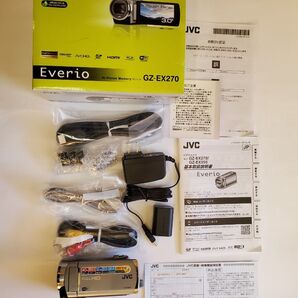 未使用ビクター Everio GZ-EX270ビデオカメラ