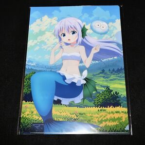 【未開封・新品】クリアファイル チノ(セリリver.)ご注文はうさぎですか?BLOOM×ぷよぷよ ご注文はぷよぷよですか? ツタヤ