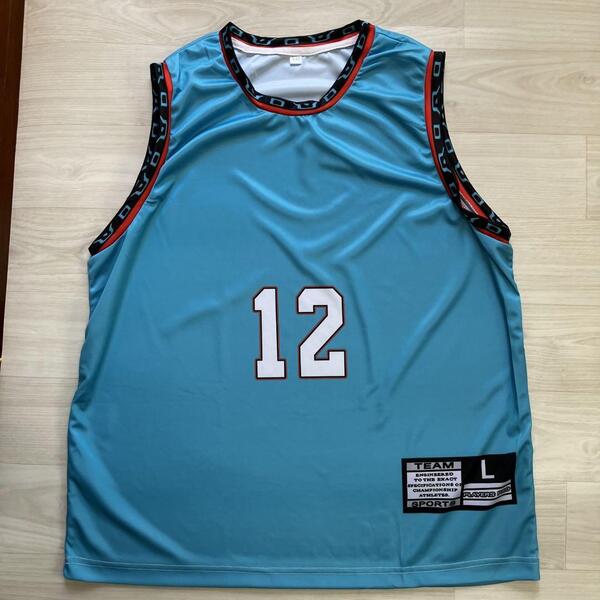 【やや訳あり】 未使用品 NBA GRIZZLIES グリズリーズ #12 ユニフォーム シャツ バスケ ジャージ MORANT ジャ・モラント XXL ビブス