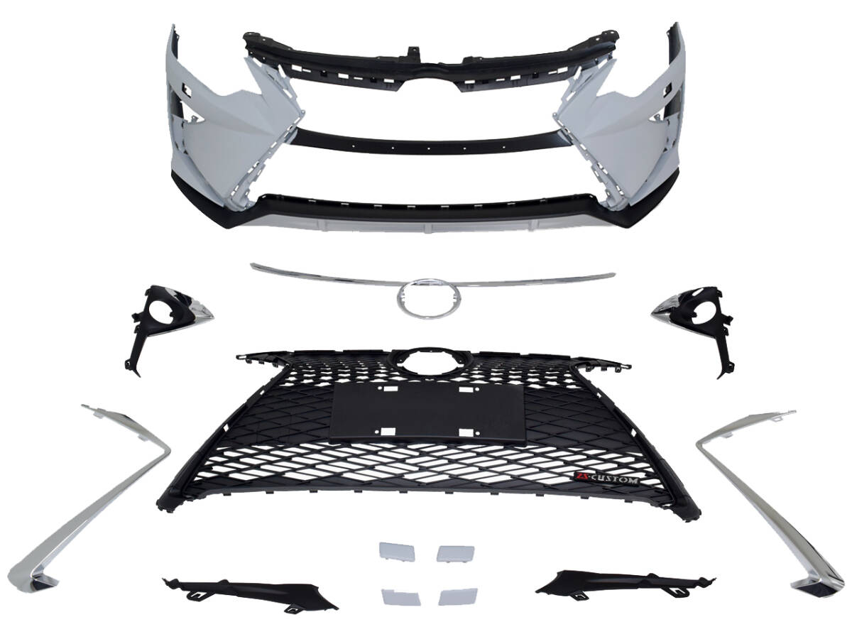 8%OFF カムリ フロント バンパー グリル LEXUS NX-type ZS-CUSTOM TOYOTA トヨタ Camry AVV50 即納 カスタム 外装 エアロ パーツ 部品