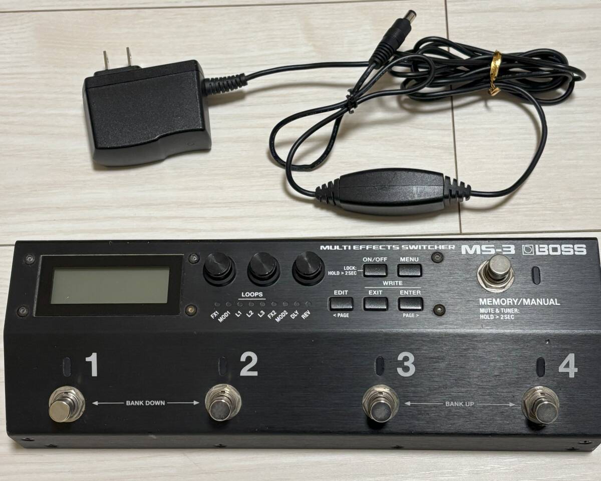 Yahoo!オークション -「boss ms-3 multi effects switcher Yahoo!オークション -「boss ms-3 multi effects switcher