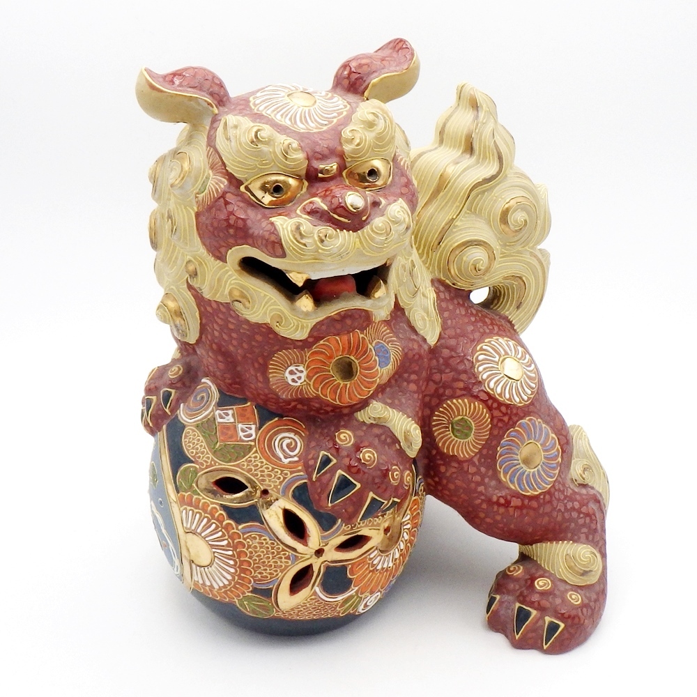 Yahoo!オークション -「九谷焼 玉獅子」(九谷) (日本の陶磁)の Yahoo!オークション -「九谷焼 玉獅子」(九谷) (日本の陶磁)の