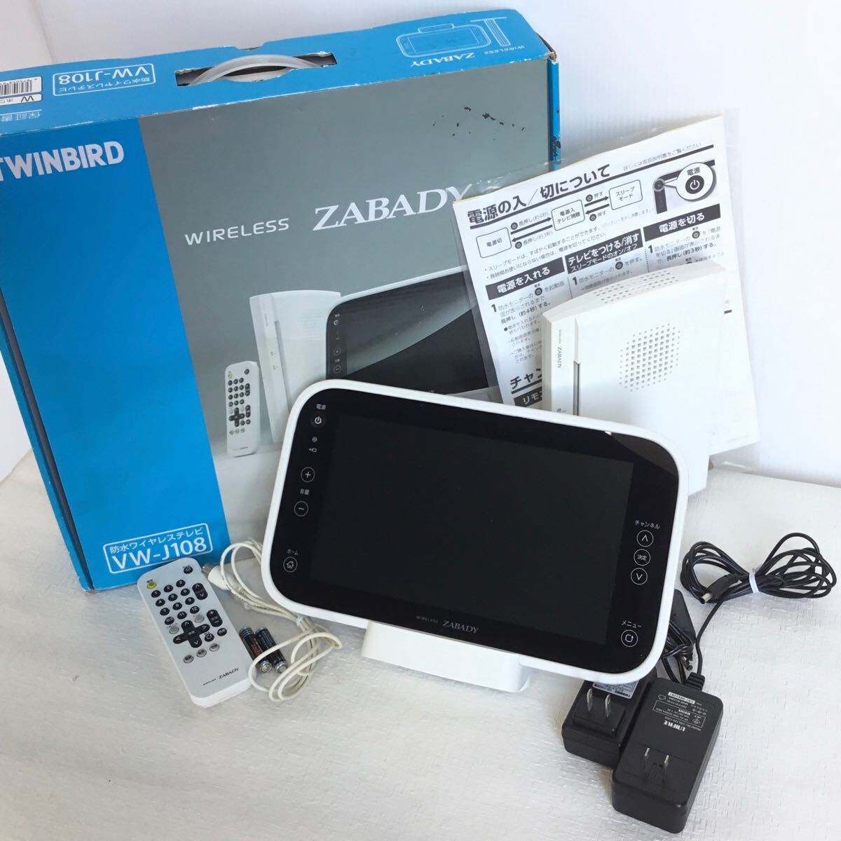 Yahoo!オークション -「twinbird 防水ワイヤレスモニター」の Yahoo!オークション -「twinbird 防水ワイヤレスモニター」の