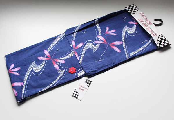 新品 送料込み no,8 浴衣 プレタ 仕立上り 綿100%