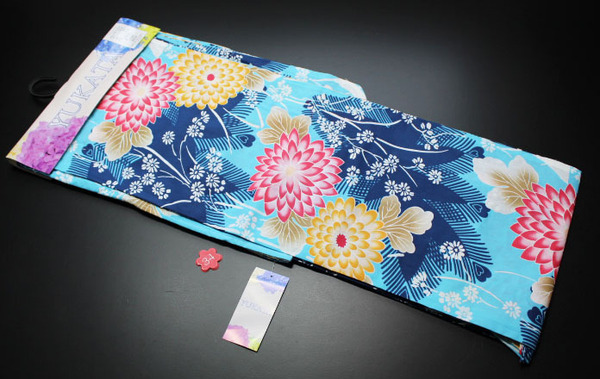 新品 送料込み no,34 浴衣 プレタ 仕立上り 綿100%