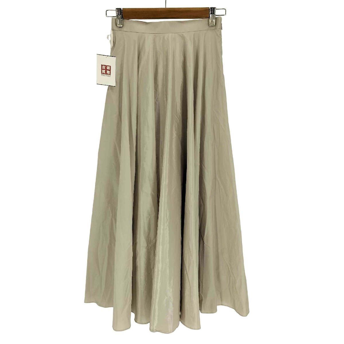 Noble(ノーブル) 24AW シルキー タフタ フレア スカート レディース JPN:34 中古 古着 1043