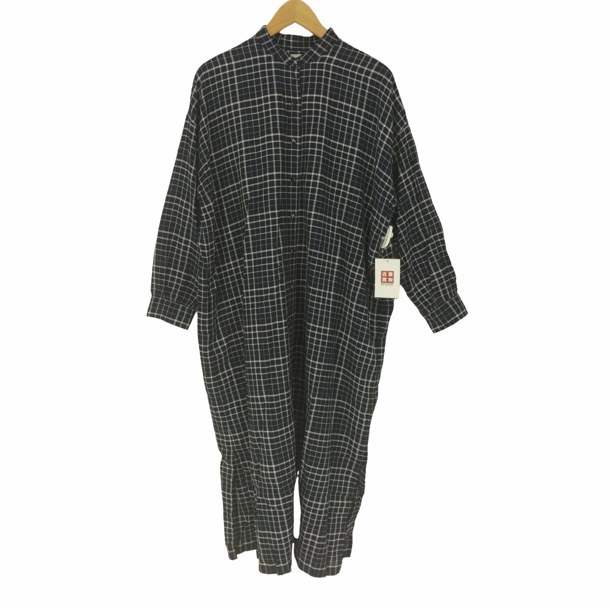 maison de soil チェックシャツワンピース レディース 表記無 1 中古 古着 0209