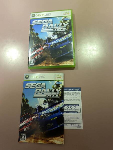 送料無料 Xbox360★セガラリーレヴォ★used☆Sega Rally Revo☆import Japan