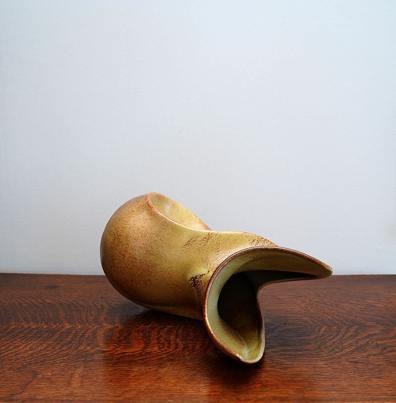 Bertoncello Ceramiche d’Arte /Large Vortex Vase /Italy /1960s ベルトンチェロ アートセラミックス イタリア フラワーベース 花器 花瓶 Bertoncello Ceramiche d’Arte /Large Vortex Vase /Italy /1960s ベルトンチェロ アートセラミックス イタリア フラワーベース 花器 花瓶