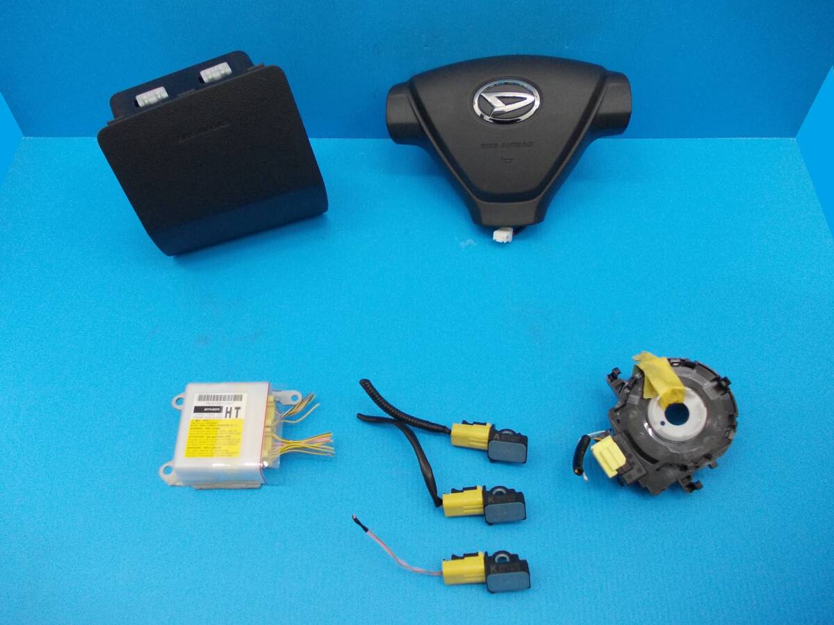 LA350S/ミラ・イース エアバックカバー 運転席SRSカバー/助手席SRSカバー/コンピューター/センサー/スパイラルケーブル SRSセット