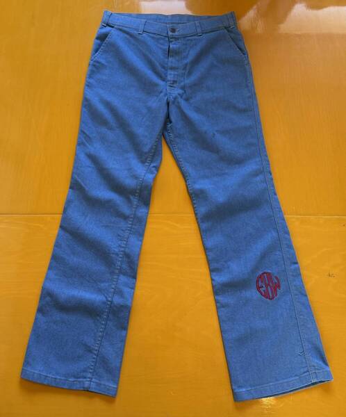 70s Levi's 43535-4514 ACTION CASUALS Denim Pants 実寸W35