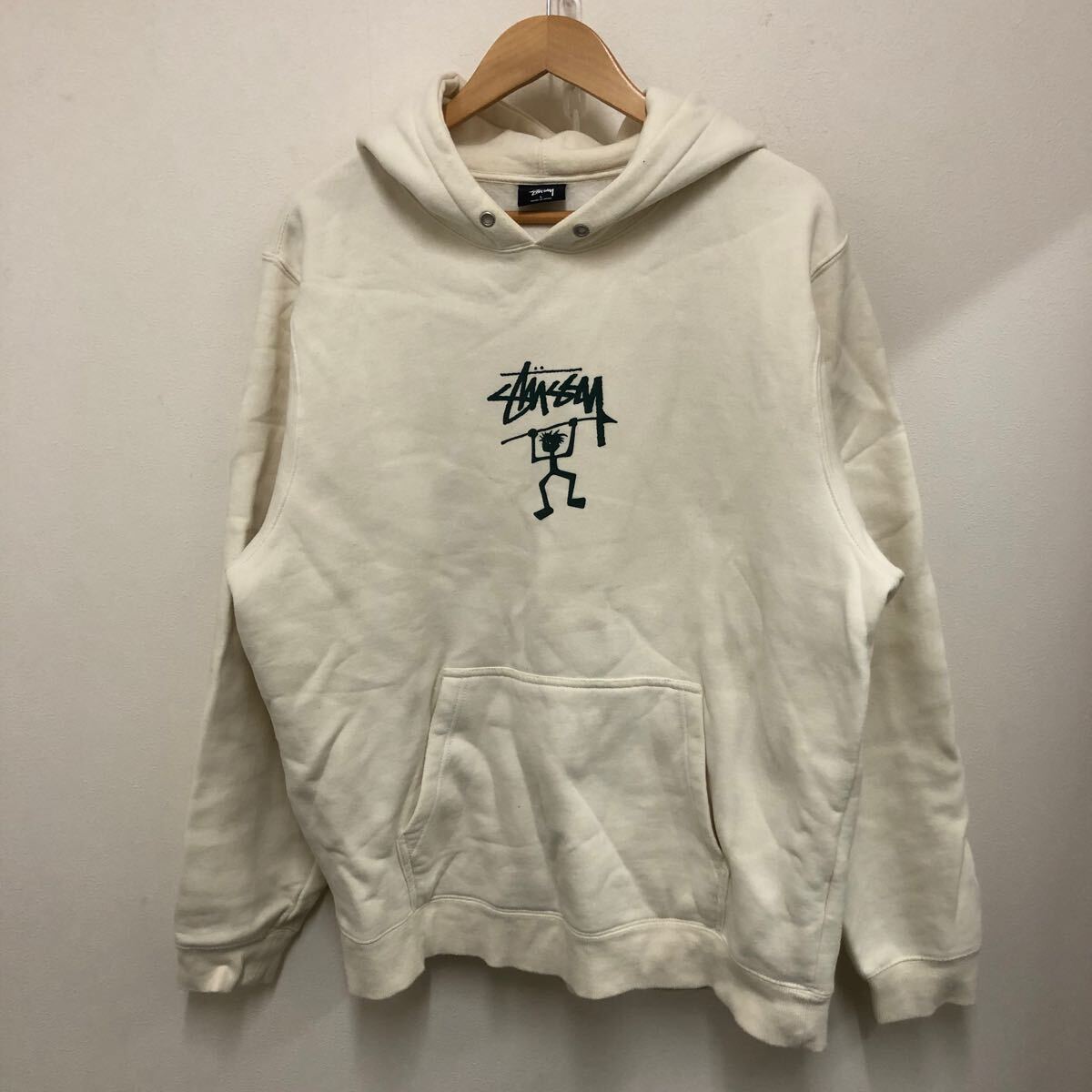 Yahoo!オークション -「stussy シャドーマン」(パーカ) (男性用 Yahoo!オークション -「stussy シャドーマン」(パーカ) (男性用