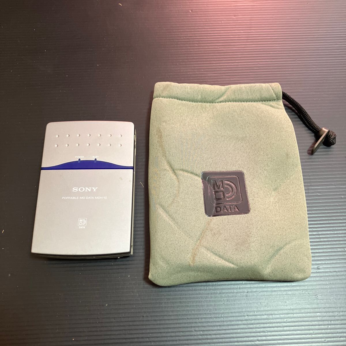 希少　SONY MDH-10 ポータブル　データ　ドライブ　MDウォークマン SONY ソニー ポータブル MDデータ ドライブ MDH-10 ジャンク