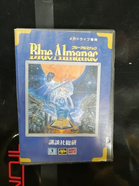 ■ 即決!! MD ブルーアルマナック(箱付き)Blue Almanac/メガドライブ MEGA DRIVE■■