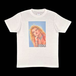 新品 シンディローパー タイムアフタータイム トゥルーカラーズ グーニーズ 80年代 MTV 洋楽ロックポップス Tシャツ オーバーサイズ XL(LL)