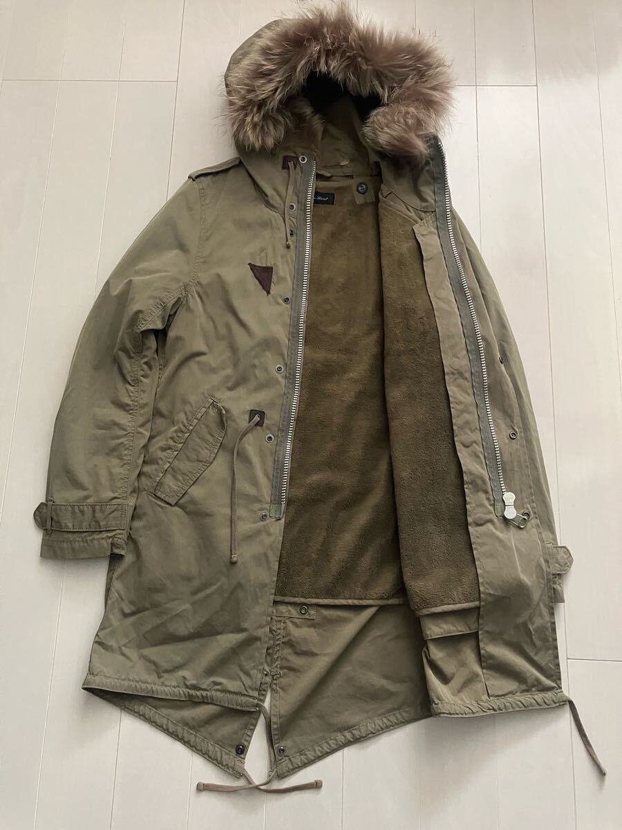 美品　LOUNGE LIZARD モッズコート ラクーン　Thinsulate 2025年最新】Yahoo!オークション -lounge lizard モッズコートの