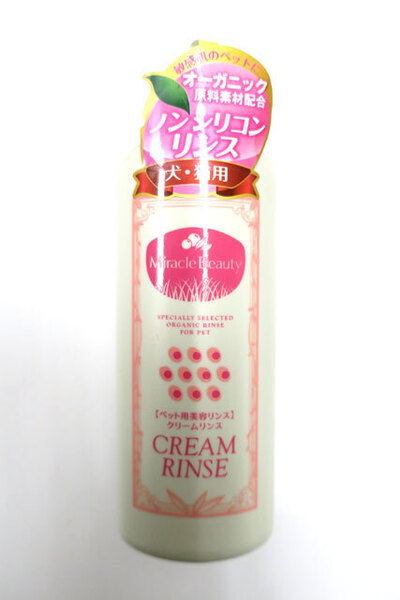 【訳あり】ニチドウ ミラクルビューティ クリームリンス犬猫用 200ml