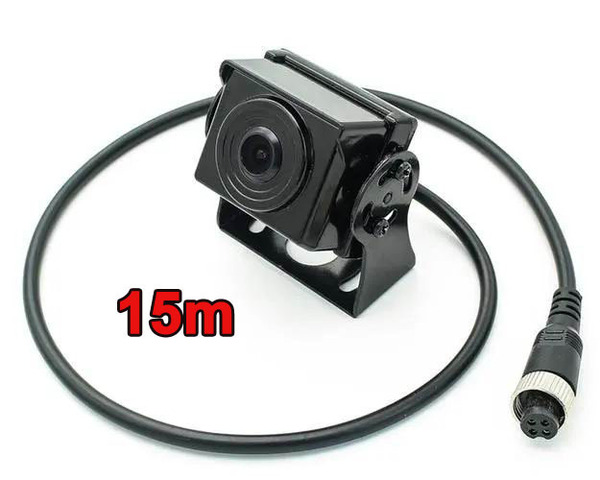 大型トラックカメラ 大型車用カメラ バス AHD 100万画素 12V/24V対応 15M線付 鏡像 超広角 日本語説明書 送料無料