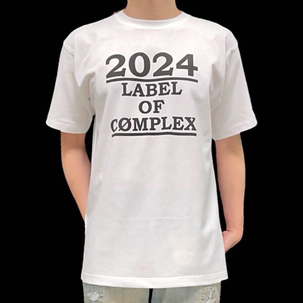 未使用 新品 2024 LABEL OF COMPLEX コンプレックス 日本一心 CASE OF BOOWY ボウイ 氷室 吉川 デュエット曲 Tシャツ ユニセックス Mサイズ