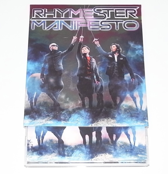 送料無料 盤面美品 希少 初回限定盤 三方背BOX仕様 中古 2枚組 CD+DVD RHYMESTER ライムスター MANIFESTO マニフェスト DABO TWIGY ZEEBRA
