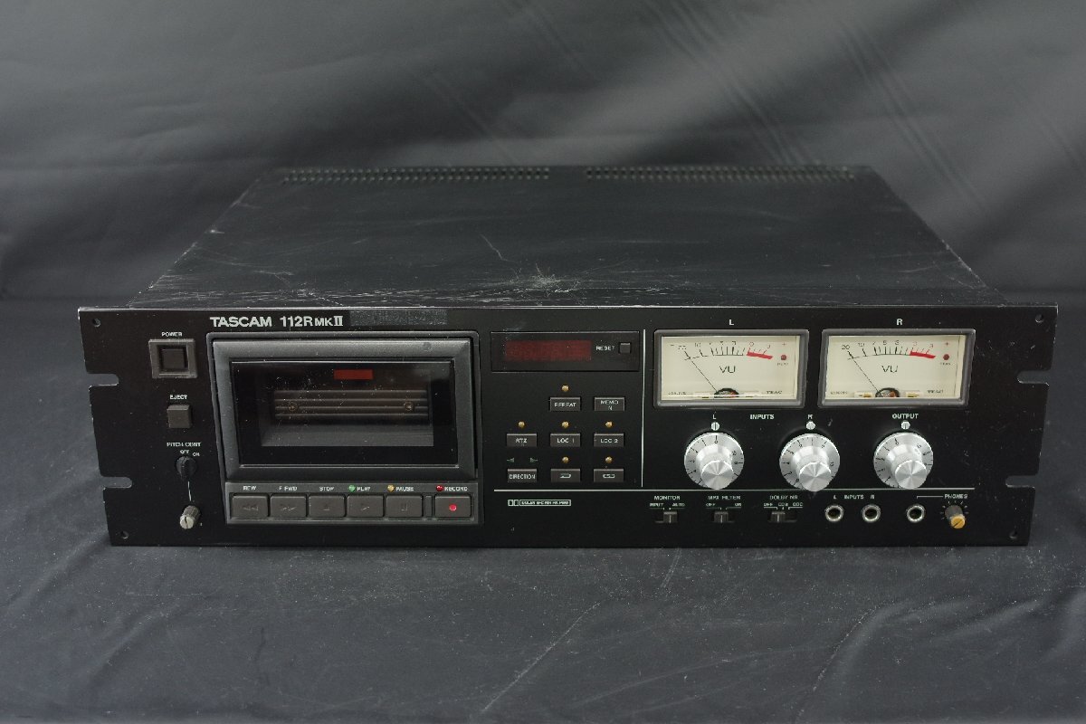 Yahoo!オークション -「tascam 112 r mk2」(カセットデッキ Yahoo!オークション -「tascam 112 r mk2」(カセットデッキ