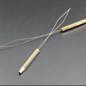 フライスレッダー フライ釣り ボビンホルダー 糸通し