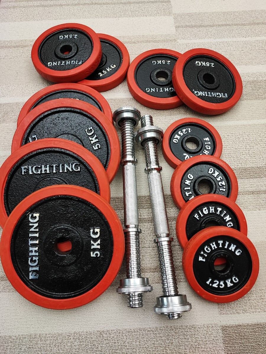 バーベル ダンベルセット 100kg セット(アイアン) IROTEC (アイロテック)