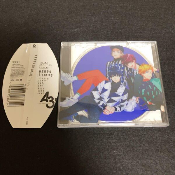 A3ders! A3!第二部主題歌「春夏秋冬☆Blooming!」※スリーブ欠品