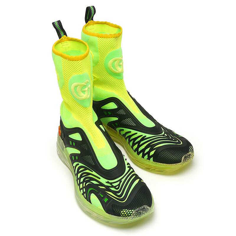 グッチ GUCCI ULTRAPACE/ウルトラペースR ニットハイカットスニー