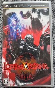 PSP ケース説明書付初期動作確認済 ロードオブアルカナ