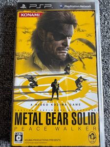 ケース説明書付初期動作確認済 メタルギアソリッド ピースウォーカー