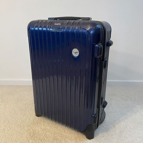 RIMOWA × Lufthansa Salsa Cabin 2輪 ブルー 35L 機内持ち込む可 Made in Germany